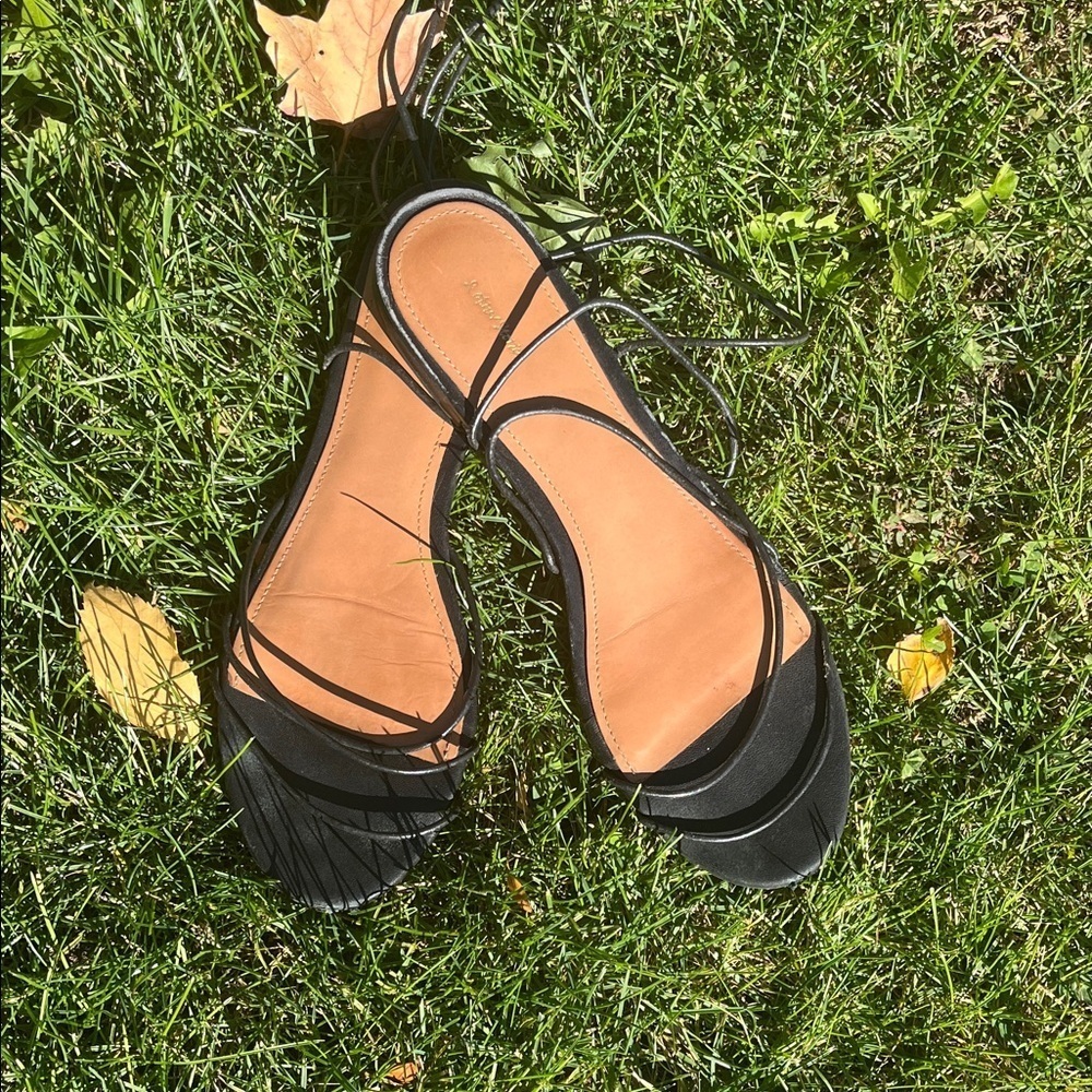 & other stories Elegant Black Strappy Sandals 39